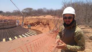 Fase de Concretagem de Torres Eólicas. Implantação de complexo Eólico!