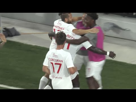 Neco Brett with a Spectacular Goal vs. Colorado Springs Switchbacks FC