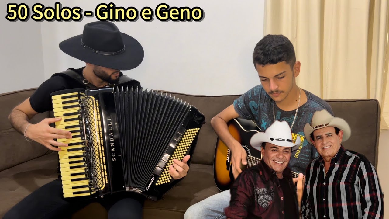 50 Solos do Gino e Geno na Sanfona