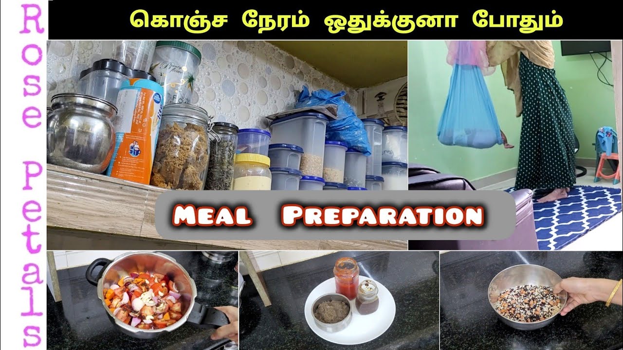 💪என்னாலயே முடியும்போது உங்களால முடியாதா? Meal Preparation/Rose petals