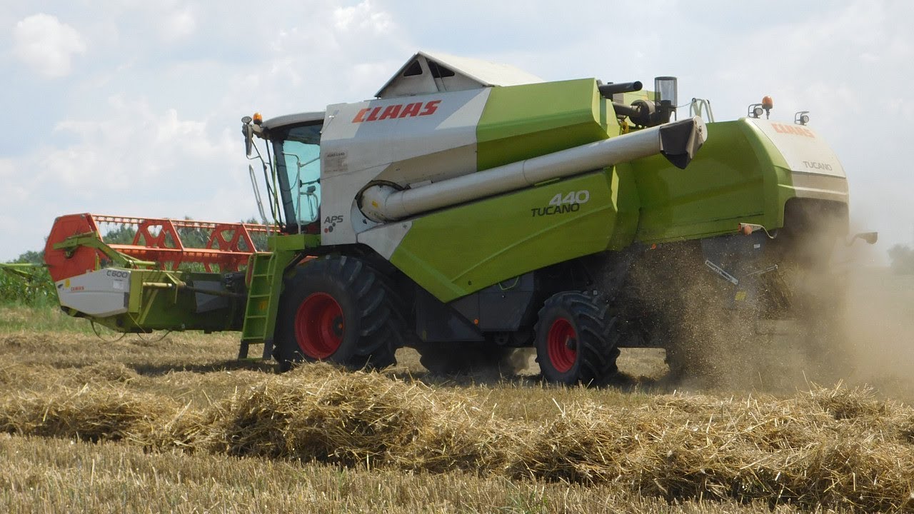 maxresdefault Żniwa z Claas ą 2018: CLAAS TUCANO 440 na polach RSP Kazin   VIDEO