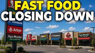 These 12 Fast Food Chains Closing Restaurants RIGHT NOW