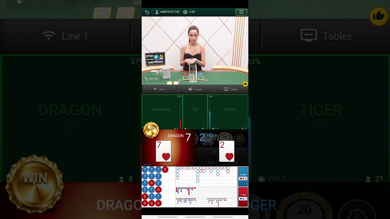 mua casino chips Kesalahan di m88 live casino (Dragon tiger)