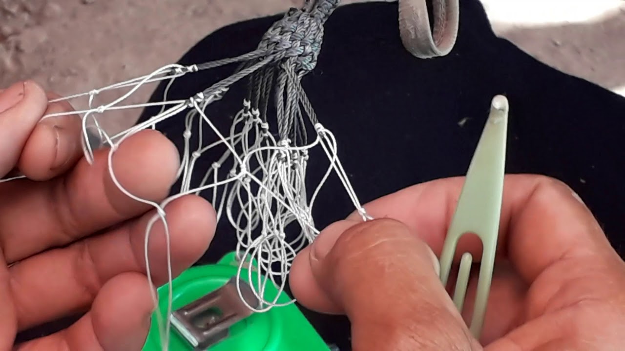 นำเสนอวิธีการสานแหแบบ12 เสา 4 ซ.ม. 9ศ. (๒)