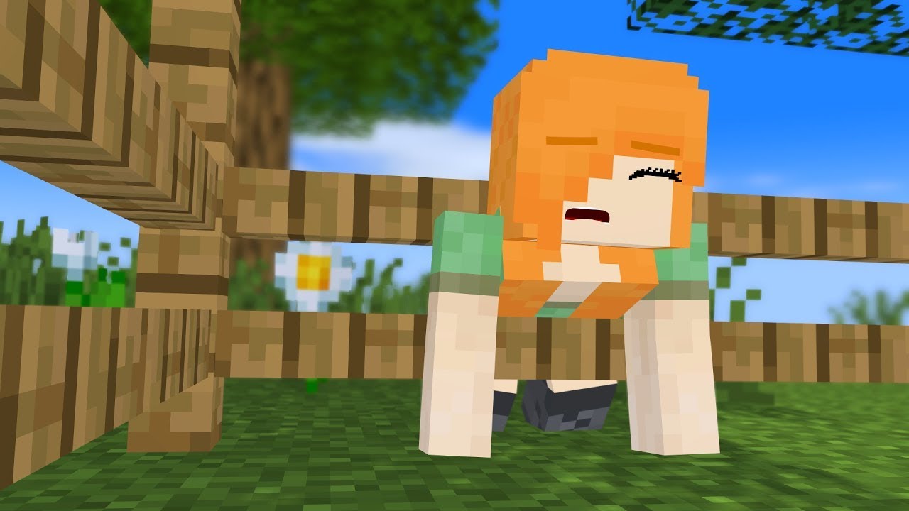 Alex Got Stuck in a Funny Situation | Minecraft Animation
