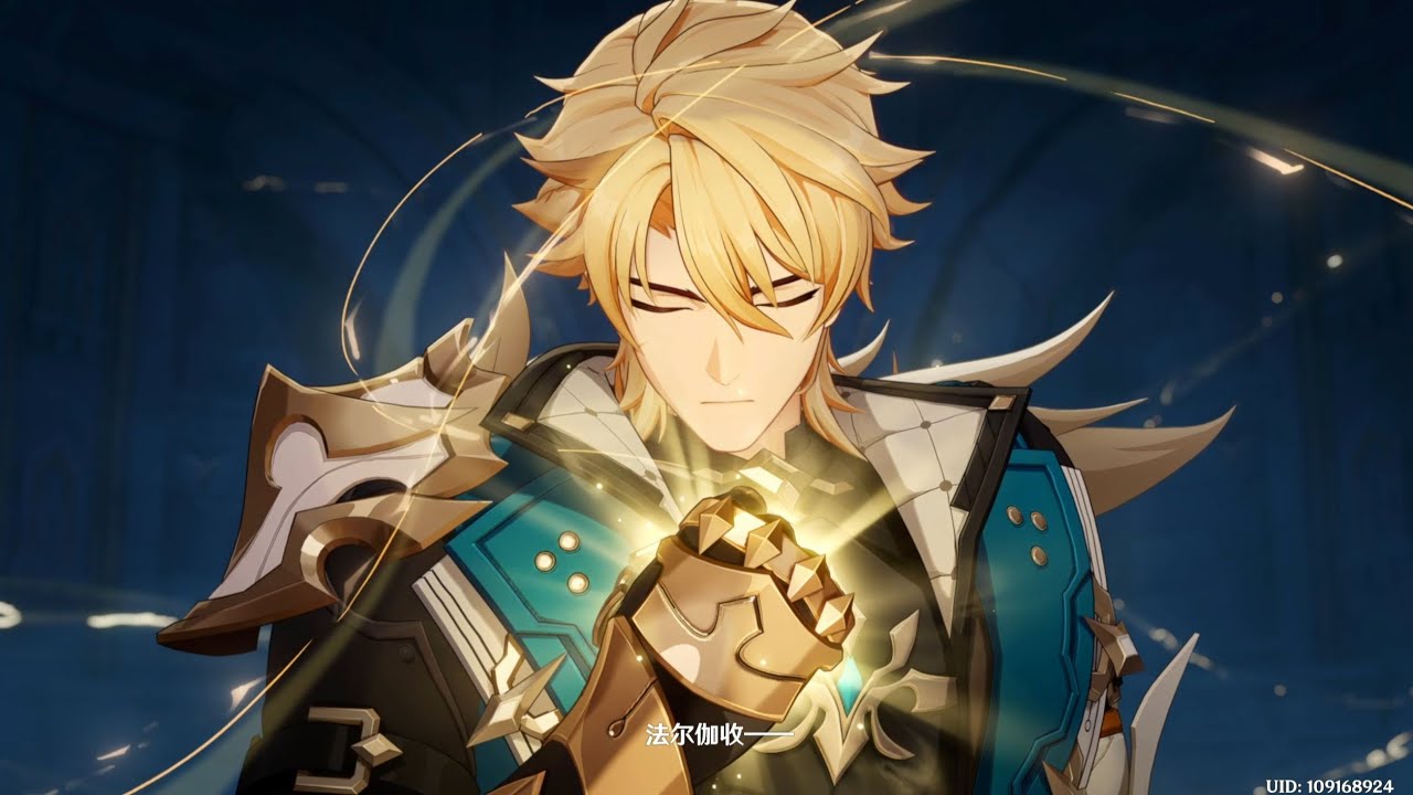 爆哭！原神法尔伽传说任务过场动画！众人思念锚定存在,法尔伽成最强北风骑士！【原神月之五法尔伽传说任务剧情】