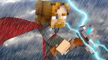 Thor: The Dark World - Thor in Minecraft! (1.7.2 Mod)