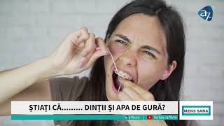 Margarina/Afumaturile/Ortodonție în pandemie/Dependența de picături nazale/Dezinfectantii//MENS SANA