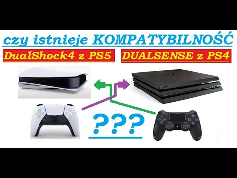 Czy DualShock4 jest kompatybilny z PS5 a DUALSENSE z PS4 ? Wyjaśniam i pokazuję raptor10111