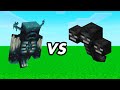 Warden vs wither fight | minecraft boss fight | kemorix