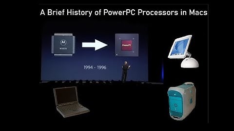 The History of PowerPC Processors in Macs - Tech History