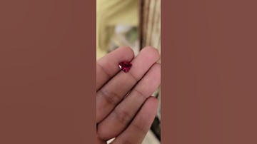 Natural Ruby - {Origin Mozambique} - Weight 3.02 Carat #ruby #gemstones #gems #gemstone #rubystones