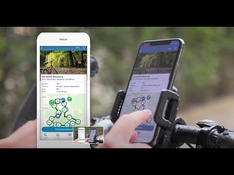 Uitleg van de basic versie van de Fietsnetwerk.nl Fietsroute app