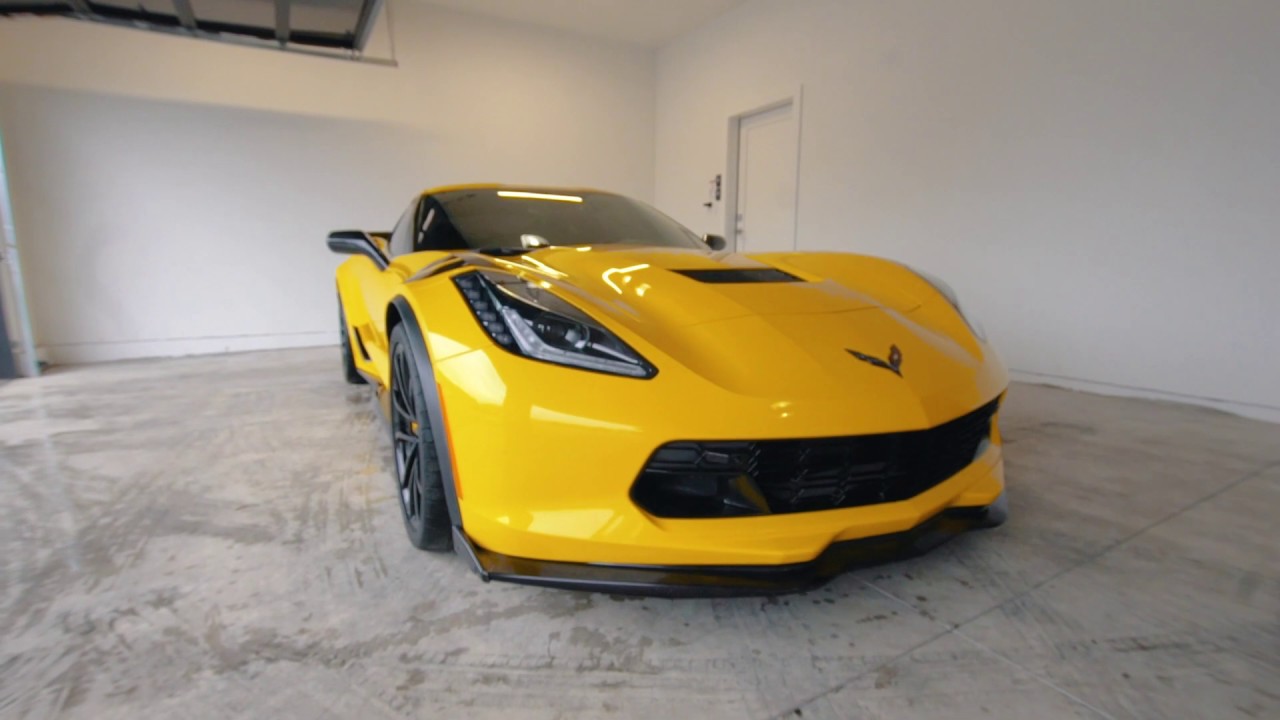 Corvette detailing promotional video by AM Visuals