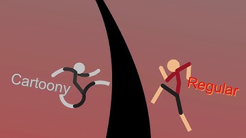 Regular VS Cartoony | Sticknodes animation 