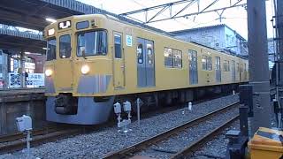 西武2000系2407F+2055F 2345レ 急行拝島行き 上石神井発車