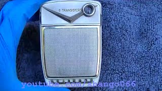 1962 Realtone Transistor Radio And Etude Soviet Transistor AM Radio Diagnosis