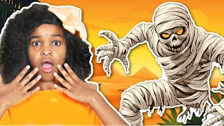 we found a real mummy in our house