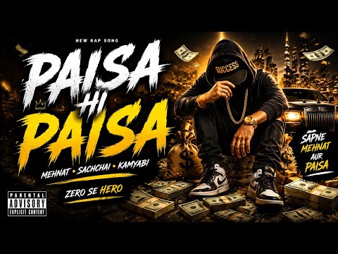 💸 Paisa Hi Paisa | New Hindi Rap Song 2026 🔥 | Mehnat Se Kamyabi Tak | Motivational Rap Song