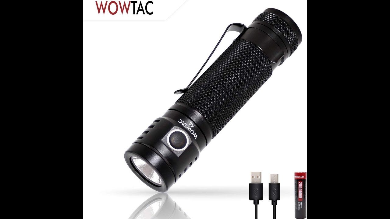 Wowtac A6 EDC Flashlight Review