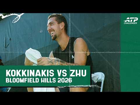 Thanasi Kokkinakis vs Evan Zhu | Bloomfield Hills 2026 Round 1 Highlights