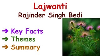 Lajwanti By Rajinder Singh Bedi Summary In Hindiurduenglish Themes