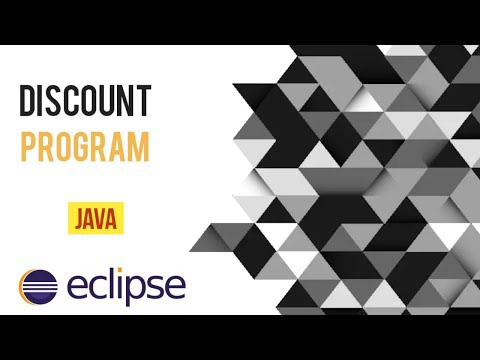 Discount Program using Ladder If Else Program in Java Eclipse | | Java