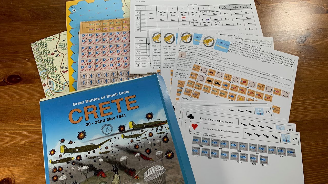 Strategemata Great battles of small units - Crete 1941 -Game Review