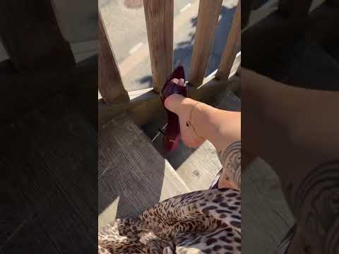 Dangling#heels #shorts #asmr #pedicure #foot