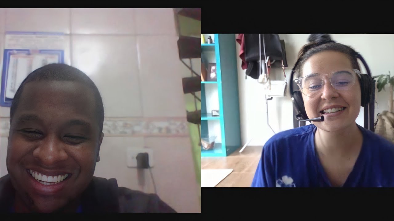 Advanced English Conversation on Cambly with a great teacher from South Africa