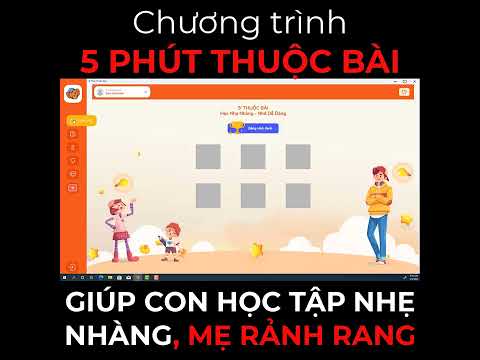 Video GIỚI THIỆU CHƯƠNG TRÌNH 5 PHÚT THUỘC BÀI MỚI - YouTube
