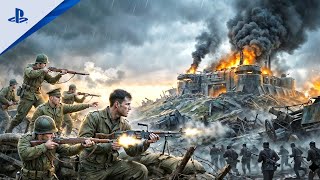 This Battle Was INSANE! (COD WW2) STORMING THE HILL OF DEATH! screenshot 4