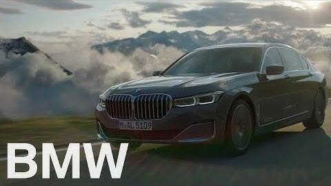 The BMW 7 Series (2019).