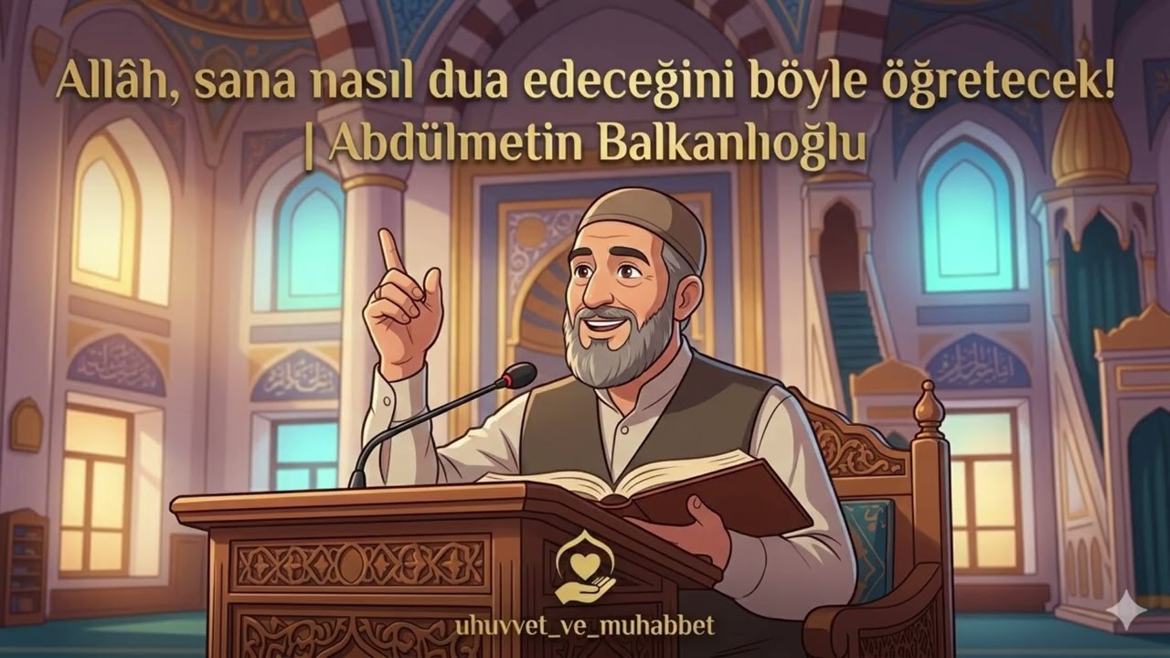 Allâh, sana nasıl dua edeceğini böyle öğretecek! | Abdülmetin Balkanlıoğlu