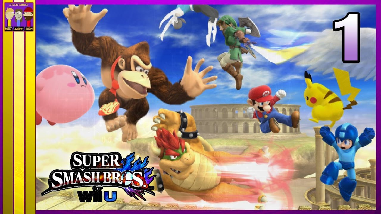 Super Smash Bros. For Wii U Episode 1 Down to Smash? - YouTube