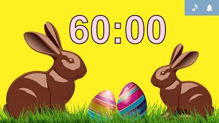 60 Minute Easter Countdown Timer | Happy Music | Alarm Net Worth