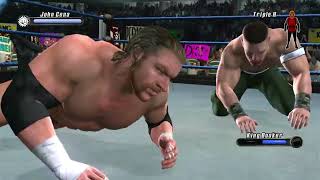 Wwe Smackdown Vs Raw 2008 - John Cena Vs Triple H W King Booker Smackdown 11708 Season Mode