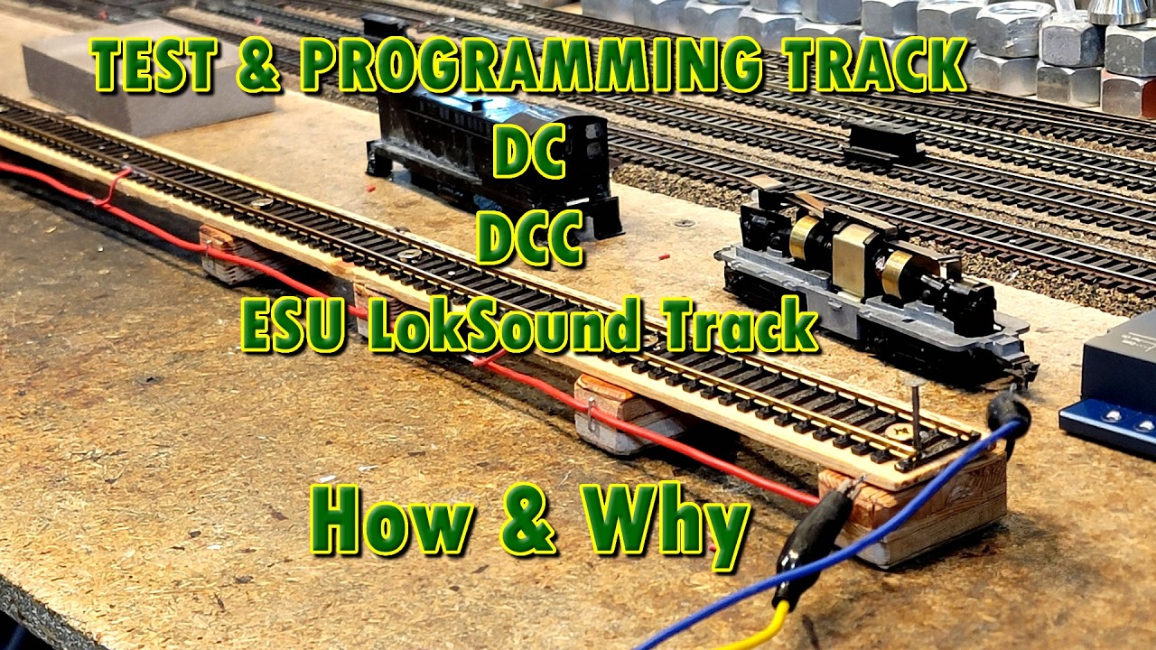 Programming Track Ho A Universal Test Track for HO scale - YouTube