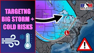 Targeting a big storm system and a big cold blast around Thanksgiving...