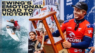 Ethan Ewing's Emotional Road To Victory At The 2023 Rip Curl Pro Bells Beach
