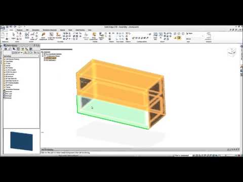 Solid Edge Part and Assembly link