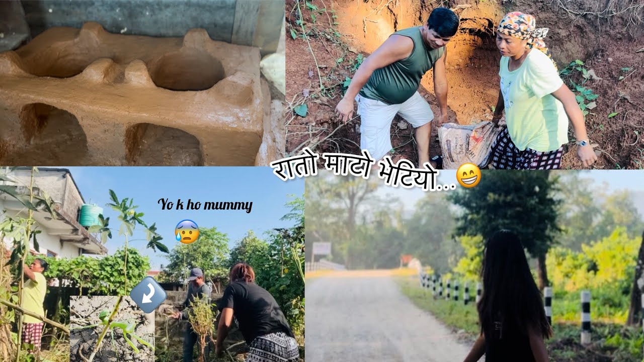 Chulo banauna jungle ma rato mato khojna pugem😮‍💨😂 |bari sarsafai | Family❤️| MoNiCaa🌙|ep.6🌸| 