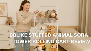 Bblike Stuffed Animal Storage Tower Rolling Cart Review
