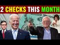 2 checks this month stimulus check update joe biden 2000 stimulus ss ssi ssdi