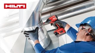 VORSTELLUNG des Schlagschraubers Hilti SID 4-A22 - Anwendungen