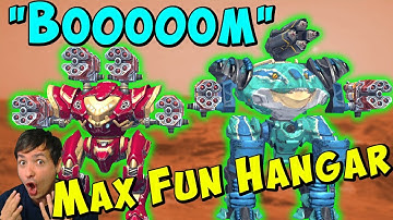 Extreme Fun VORTEX Hangar - BOoOM Mk2 War Robots Live Gameplay WR