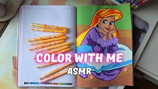 🧜‍♀️ ASMR Coloring | Ariel from The Little Mermaid💫 | Disney Coloring & Relaxing Sounds 🧜‍♀️ screenshot 4