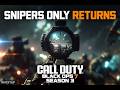 BO7 Snipers Only Mode Returns in Season 3 - Intense Gameplay and Headshots