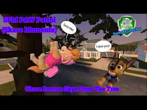 SFM PAW Patrol | Chase Rescue Skye From The Tree (Skase Moment)