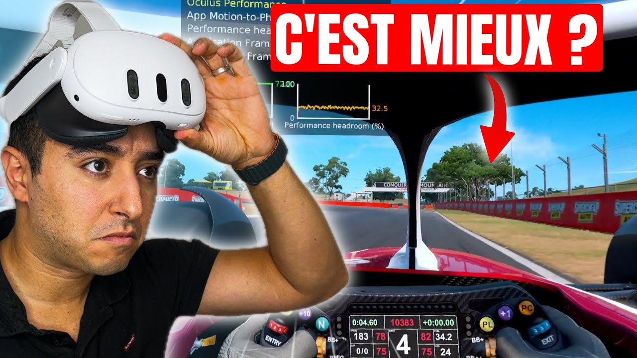Faut-il acheter le Meta QUEST 3 pour le SIM RACING ?